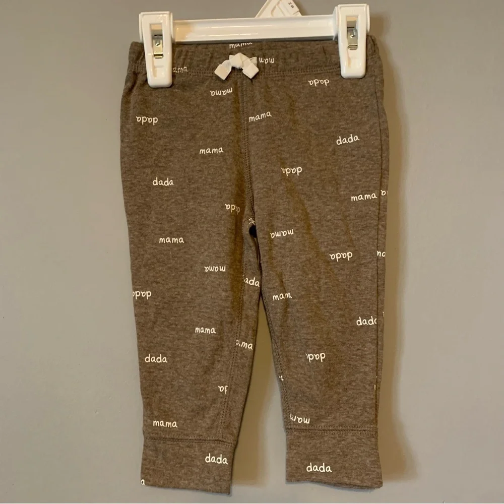 NWT. CARTER’S Gender Neutral 2 Piece Pants